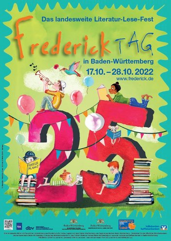 2022 Plakat Frederick Tag © Illustration: Maja Bohn